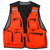 Multi Pockets Fishing Hunting Mesh Vest Mens Outdoor Leisure Jacket - GhillieSuitShop