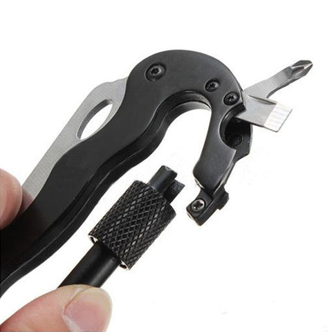 Multi Function Outdoor Tools Climbing Hook With Screw Driver And Bottle Opener - GhillieSuitShop