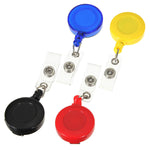 Retractable Card Key Holder Tag Reels Badge Plastic Belt Clip - GhillieSuitShop