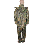 Camo Double-deck Fishing Coat Waterproof Suit Hooded Raincoat - GhillieSuitShop