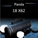 Panda Camping Hiking Traveling 18X62 Portable Monocular Telescope - GhillieSuitShop
