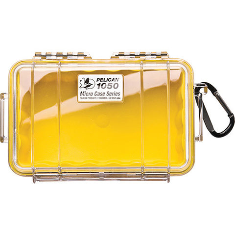 1050 Micro Case, Clear Top Yellow - GhillieSuitShop