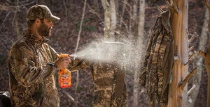 Scent killing begins prior to step on the woods