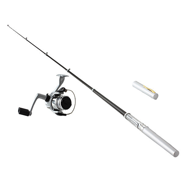 shieny Pen Fishing Rod and Spinning Reel Combo, Mini Pocket