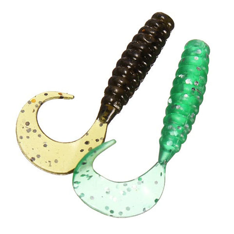 Silicone Fishing Worm Luminous Lures Soft Bait Bass Lures - GhillieSuitShop