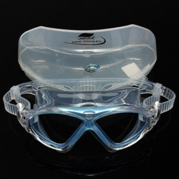 Anti-fog Swimming Goggles - Submersible Big Box Swimming Glasses