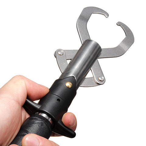 Stainless Spring Scale Fish Trigger Grip Fishing Lip Grip - GhillieSuitShop