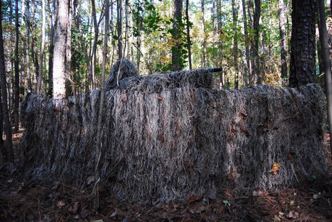 Folding Blind with bag + Ghillie Blind Cover - GhillieSuitShop