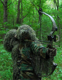 USA Made Woodland Ultra Light Ghillie Suit Jacket for Bow Hunting