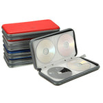 Assorted Colors 80 Disc CD DVD Portable Storage Case Bag Holder - GhillieSuitShop