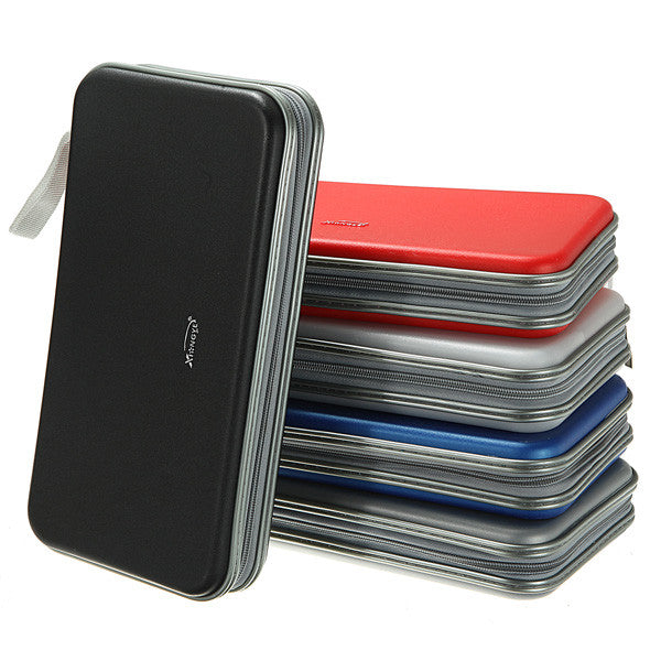 Assorted Colors 80 Disc CD DVD Portable Storage Case Bag Holder - Ghil ...