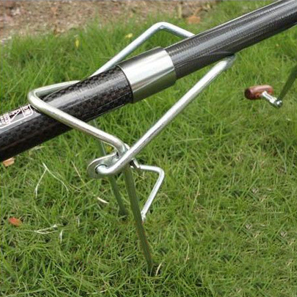 25CM Fishing Pole Stand Fishing Rod Support Fishing Rod Holder - Ghill –  ghilliesuitshop