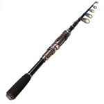 1.8M 5.9Ft Telescopic Fishing Rod Spinning Fishing Pole - Special Carbon - GhillieSuitShop