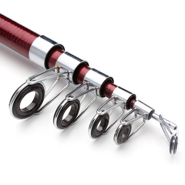 Mini Fishing Rod Fiber Glass Fishing pole+Fishing Spining Reel