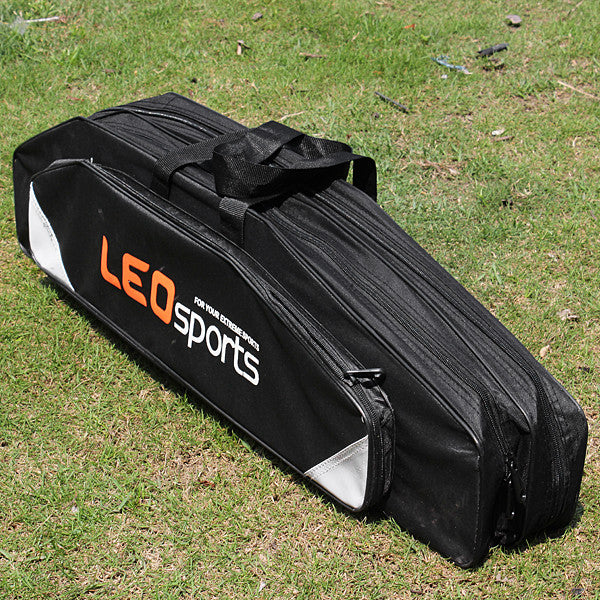 Fishing Rod Pole Bag Storage Case Boxes 3 Layers Holder Tackles