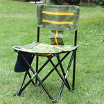 Outdoor Portable Striped Chair Folding Fishing Chair Fishing Tools - GhillieSuitShop