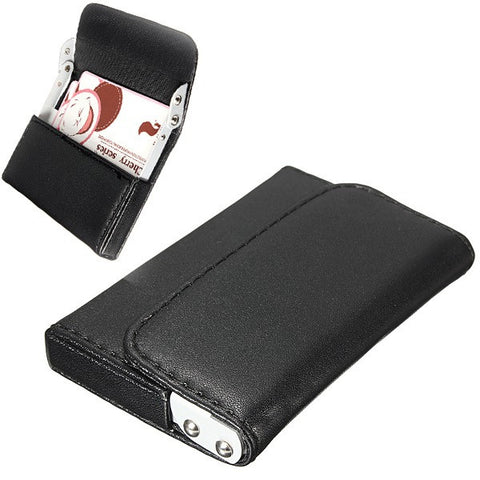 Traveling Outdoor  Portable PU Leather Card Case Box - GhillieSuitShop