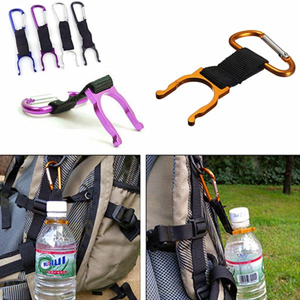 Camping Hiking Traveling Water Bottle Carabiner Buckle
