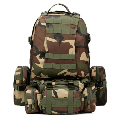 Outdoor Tactical Rucksack Backpack 50L - GhillieSuitShop