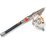 Telescopic Fishing Rod Carbon Spinning Sea Fishing Pole - GhillieSuitShop