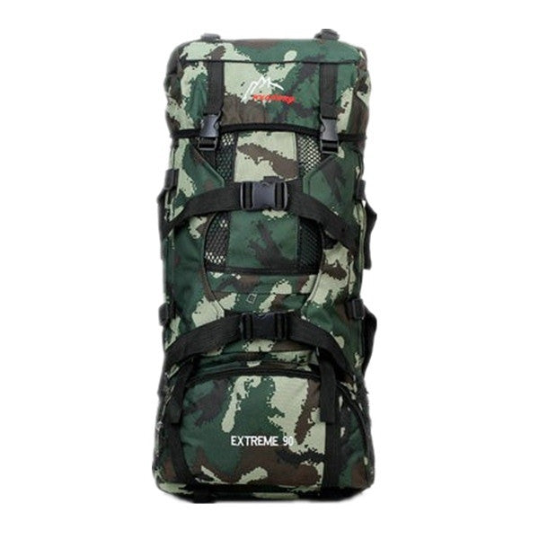 Tactical Camping Hiking Mountaineering Backpack 90L