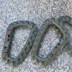 Safe Buckle Hook Outdoor Locking D-ring Gear Backpack Carabiner - GhillieSuitShop
