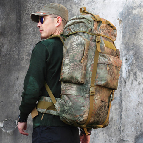 Tactical  Military Trekking Camping Hiking Rucksack Camouflage Backpack - GhillieSuitShop
