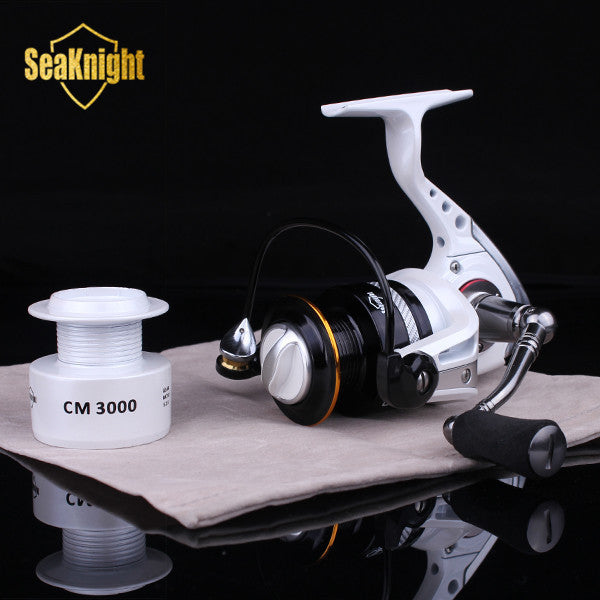 14bb large capacity carp spinning fishing reel SeaKnight Fishing Reel CM2000-4000 14BB 5.2:1 Metal Spinning Fishing C – ghilliesuitshop