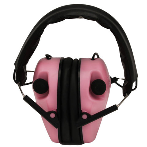 E-Max LP Elect. Hearing Protection - Pink - GhillieSuitShop