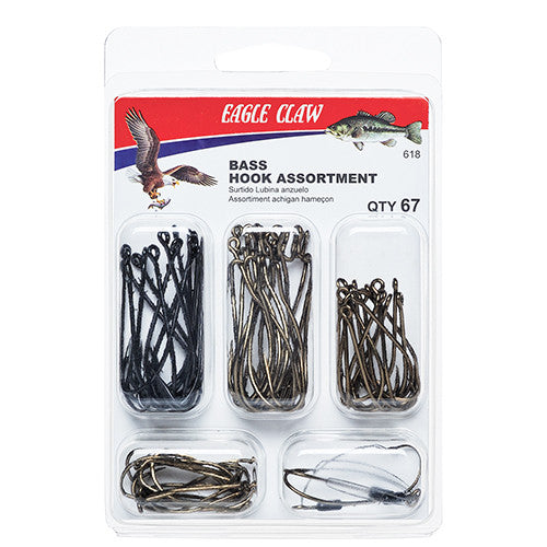 assortmemt fishing hooks K & E Stopper Lures Catfish Hook Assortment choose the Eagle Claw Panfish/Crappie Hook Fishing Hooks Freshwater - Trout