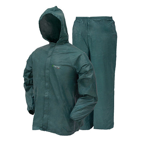 Ultra-Lite2 Rain Suit w/Stuff Sack MD-Grn - GhillieSuitShop