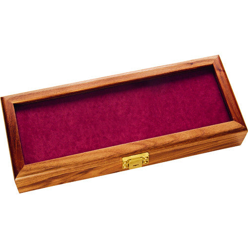Walnut Display Case-Plain Glass,13