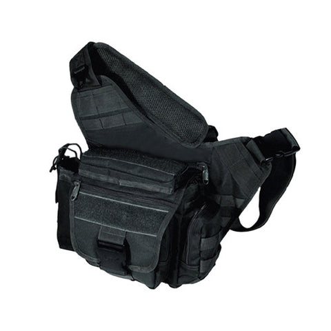 UTG Tactical Messenger Bag, Black - GhillieSuitShop