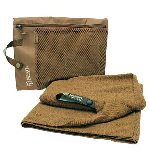 Tactical Microterry Lg Towel  Coyote - GhillieSuitShop