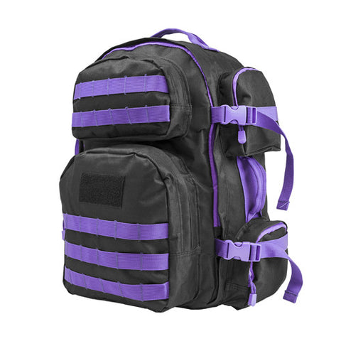 Vism Tactical Backpack-Blk w/Purple - GhillieSuitShop