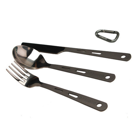 Titanium 3-Piece Cutlery Set - GhillieSuitShop