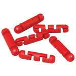 Stopper Beads for Braided Line,Red,24/PK - GhillieSuitShop