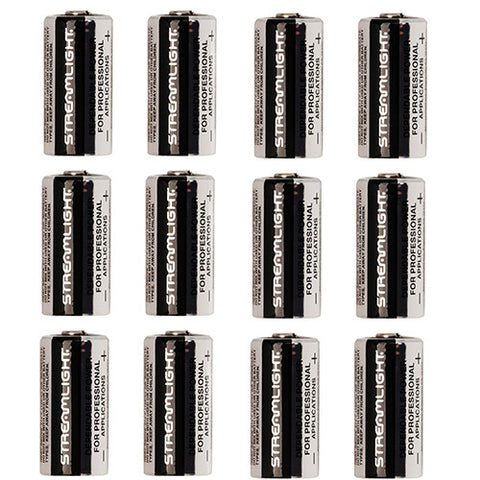 Lithium Batteries 12 pack, CR123A - GhillieSuitShop