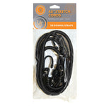 Stretch Cord - 48" 2-pack, Black - GhillieSuitShop
