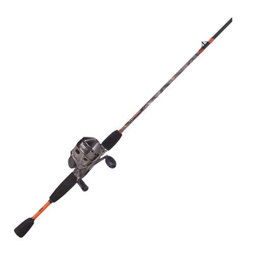 33 CAMO 6' 2PC MED SPINCAST COMBO for Fishing