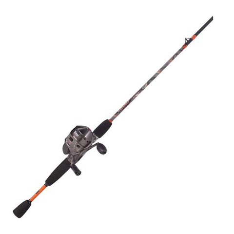33 CAMO 6' 2PC MED SPINCAST COMBO for Fishing - GhillieSuitShop